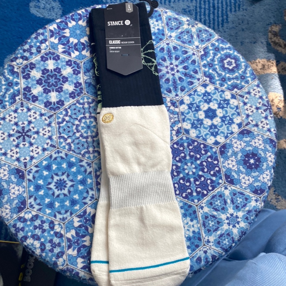 Stance New Skeleton Socks Size Large